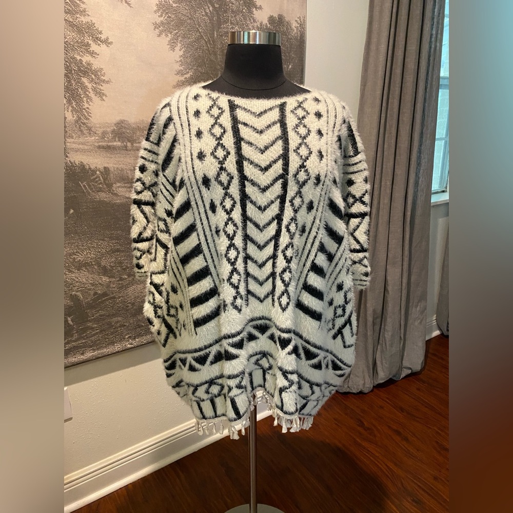 Aztec Print Sweater